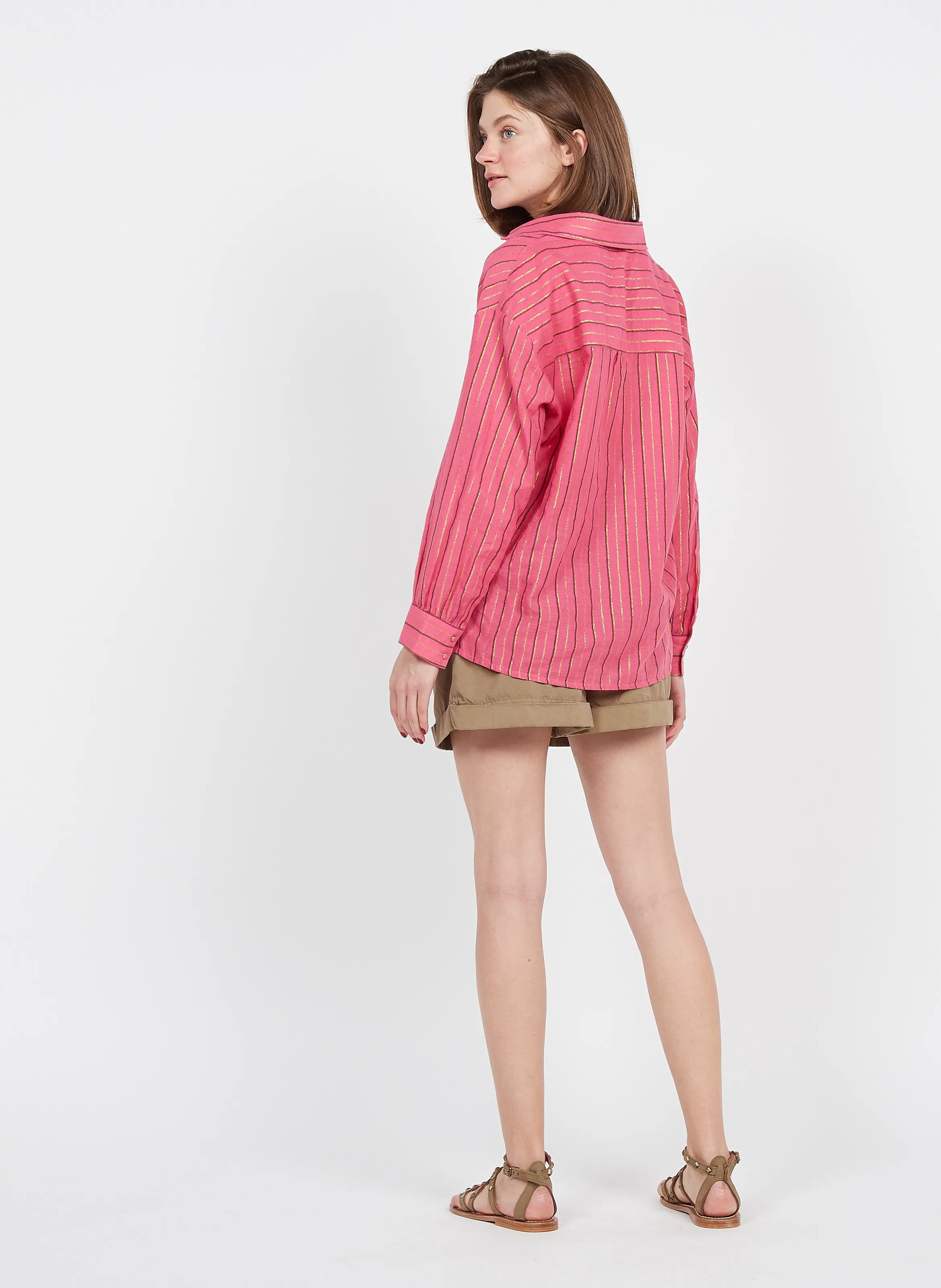 ACQUAVERDE DESERT  SHORT DE ALGODóN EN CAQUI