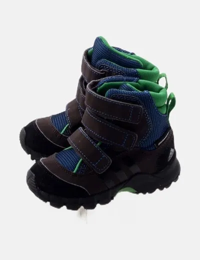 Adidas Botín tricolor combinado