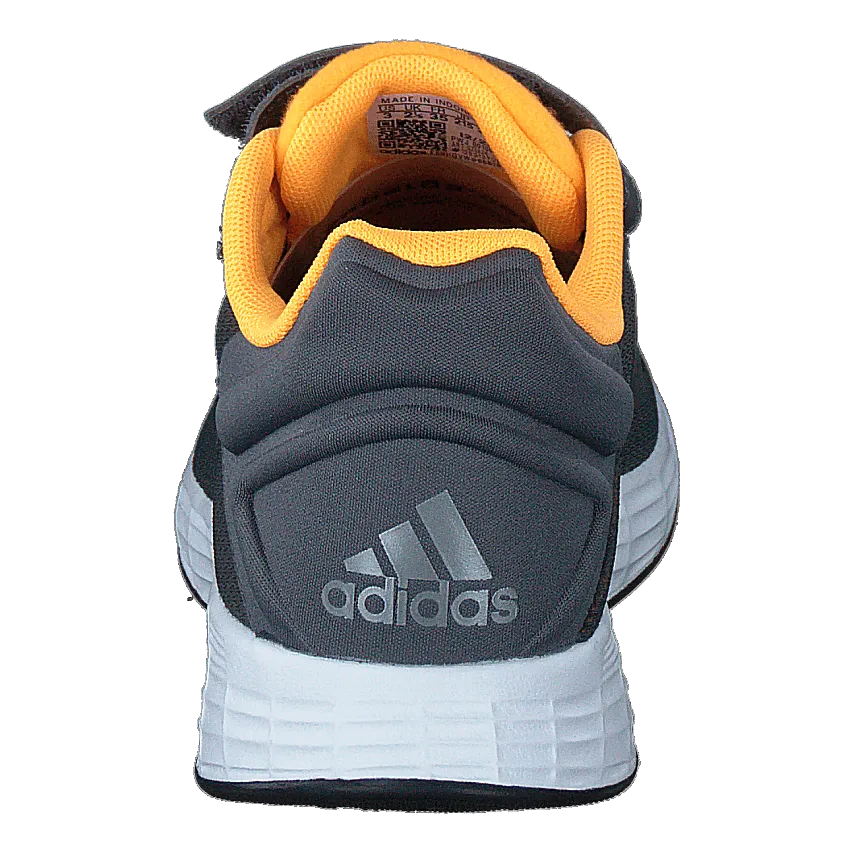 Adidas Duramo 10 Shoes Grey Four / Iron Metallic / Flash Orange