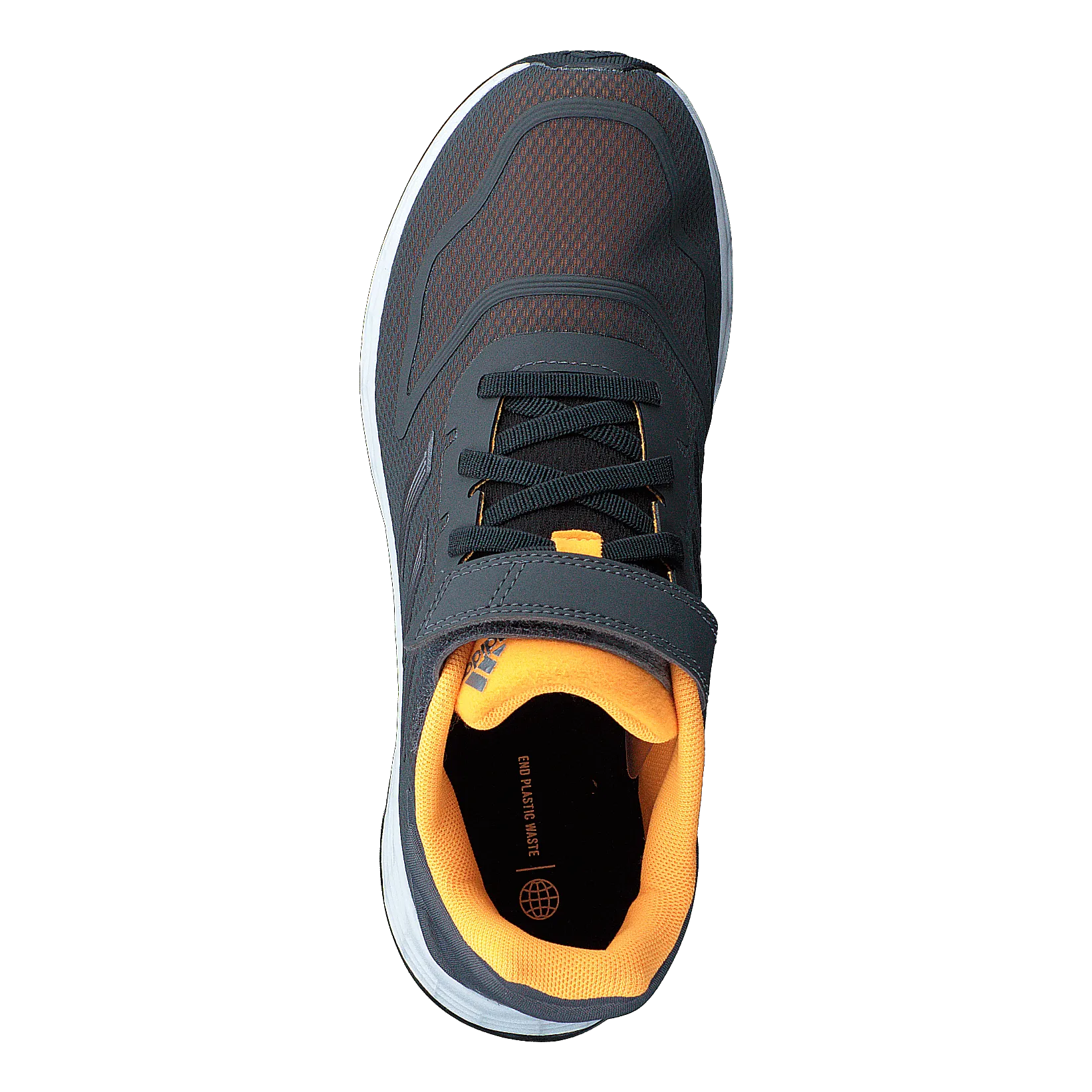 Adidas Duramo 10 Shoes Grey Four / Iron Metallic / Flash Orange