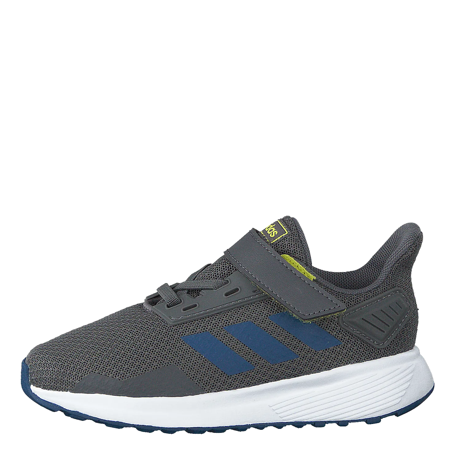 Adidas Duramo 9 Shoes Grey Five / Legend Marine / Shock Yellow
