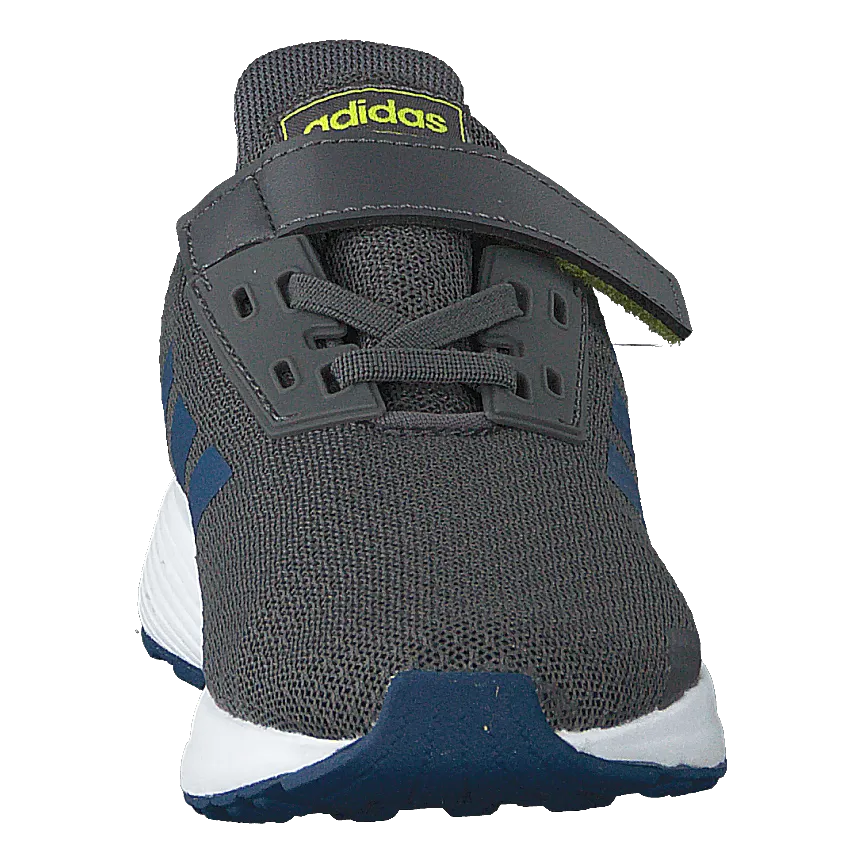 Adidas Duramo 9 Shoes Grey Five / Legend Marine / Shock Yellow