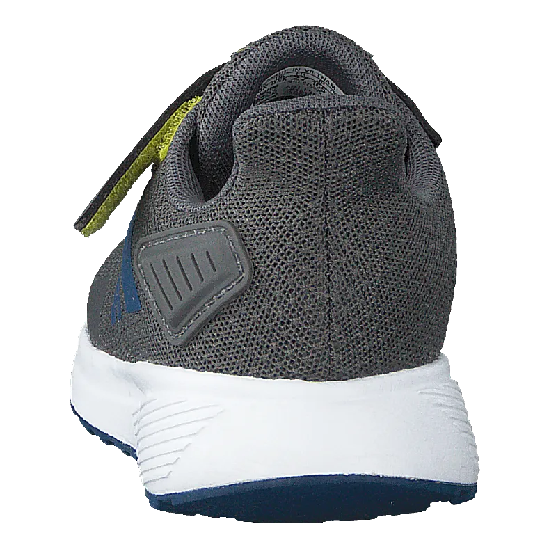 Adidas Duramo 9 Shoes Grey Five / Legend Marine / Shock Yellow