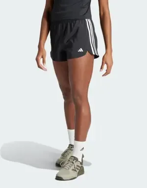 ADIDAS PANTALóN CORTO PACER TRAINING WOVEN HIGHRISE 3 BANDAS