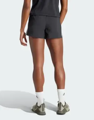 ADIDAS PANTALóN CORTO PACER TRAINING WOVEN HIGHRISE 3 BANDAS