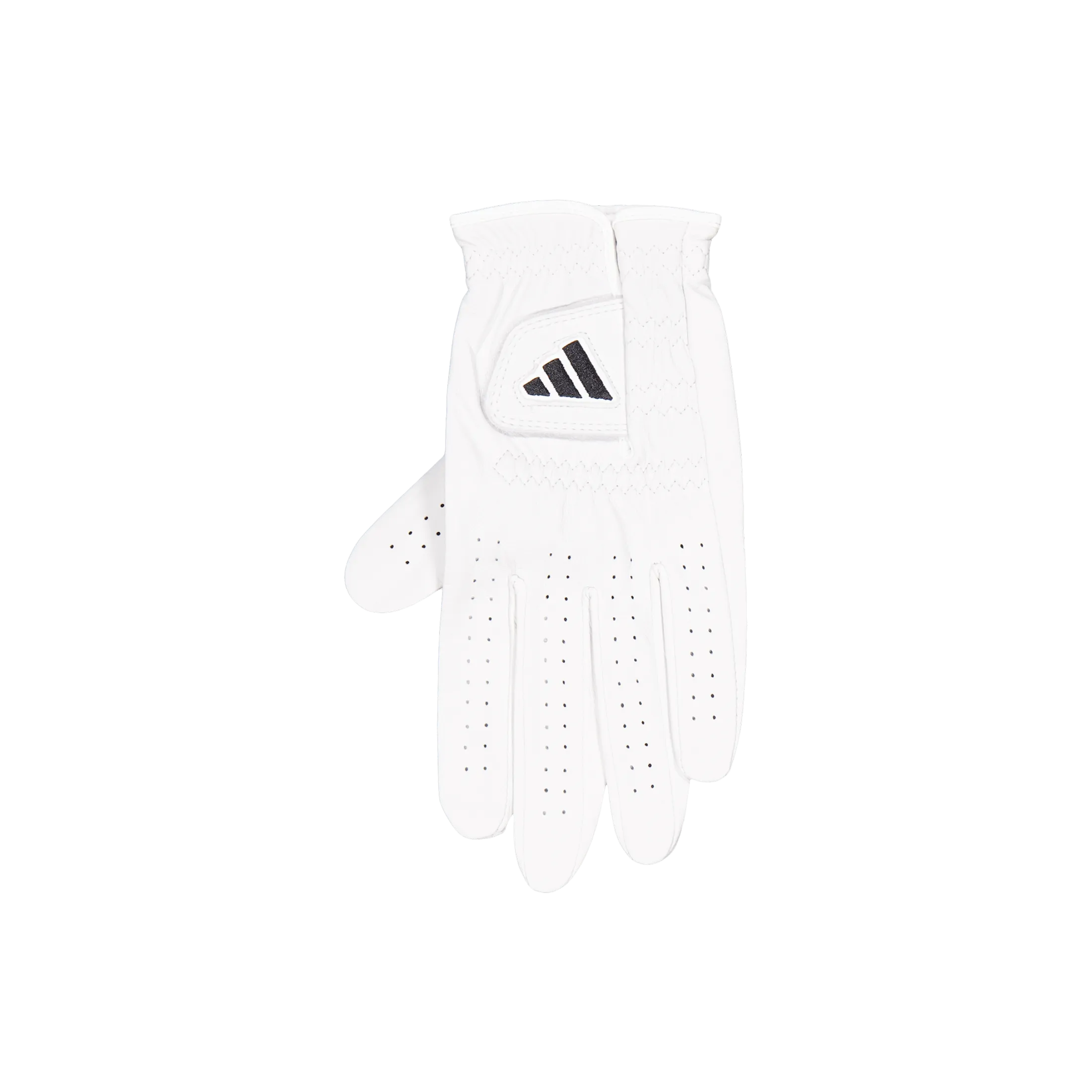 Adidas Ultimate Single Leather Golf Glove White / Black