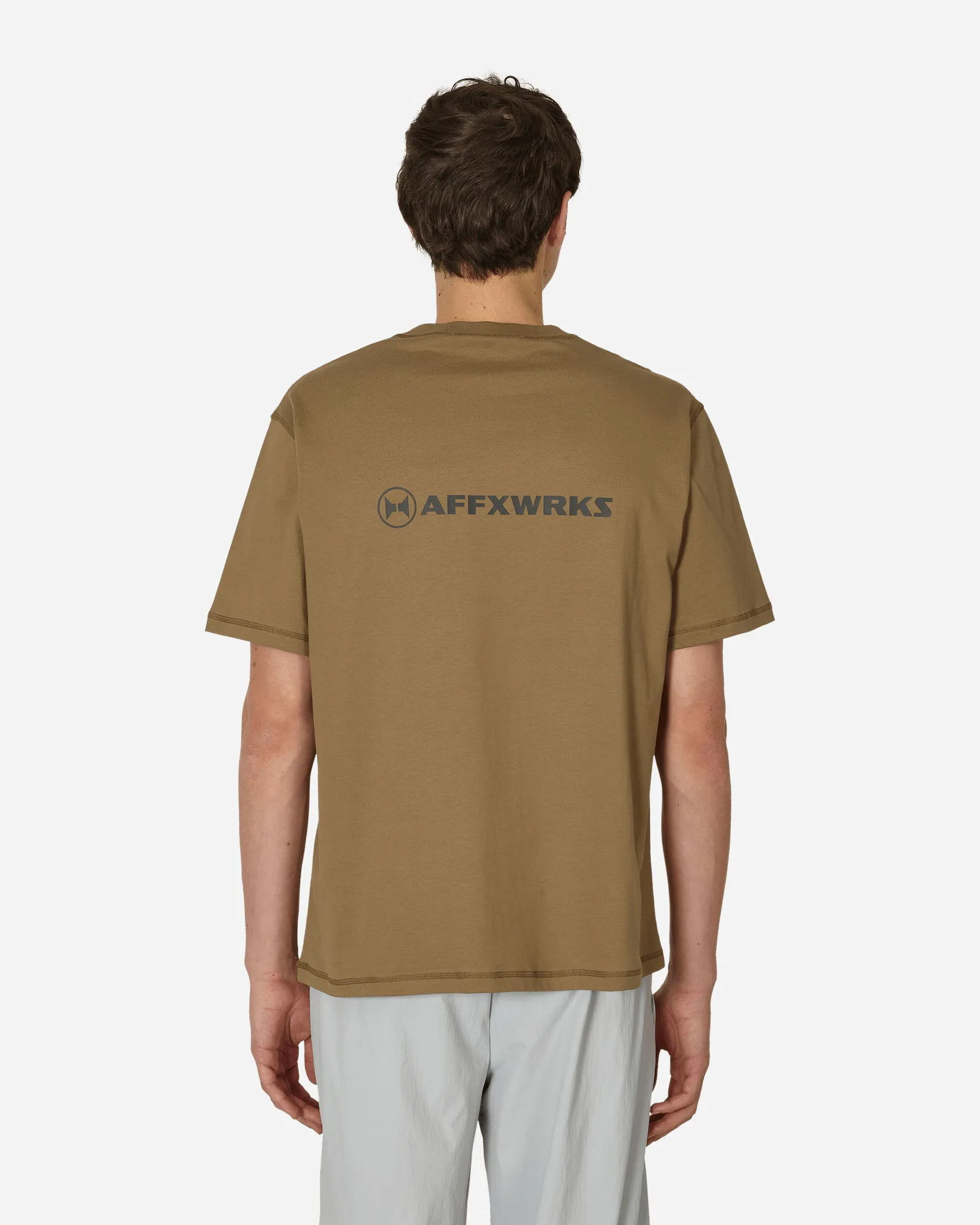 AFFXWRKS LOGO TSHIRT DESERT GREEN