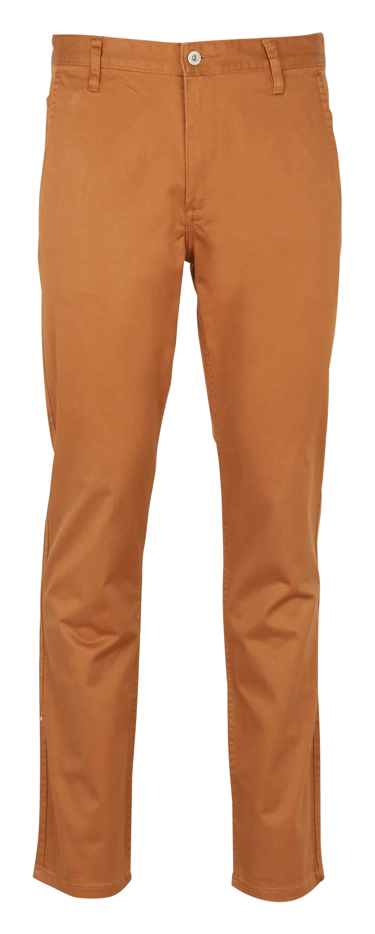 ALPHA ORIGINAL SLIM  LITE  PANTALóN CHINO SLIM DE MEZCLA DE ALGODóN EN MARRON