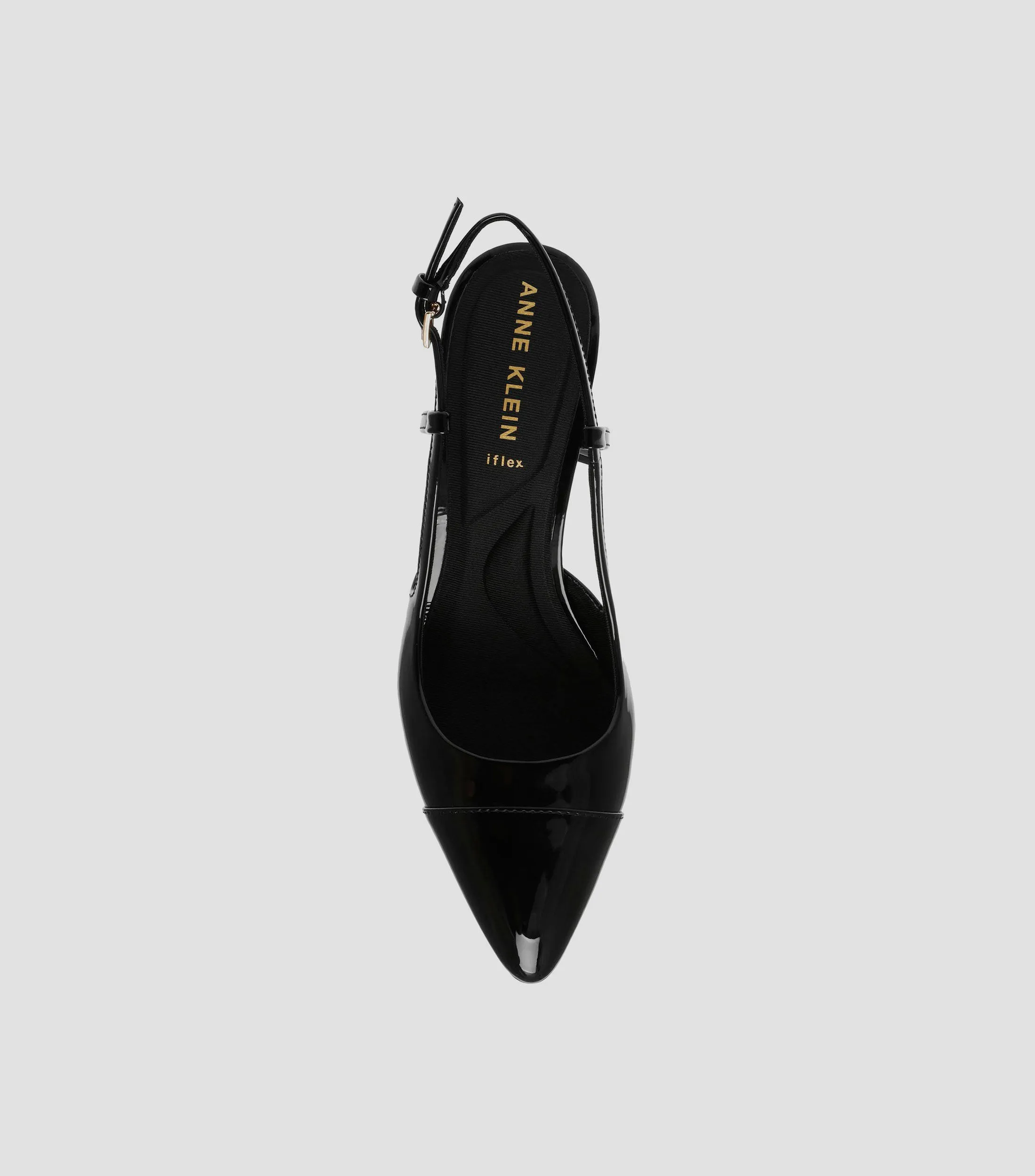 Anne Klein Zapatillas Slingback de tacón bajo ancho Mujer