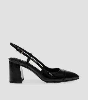 Anne Klein Zapatillas Slingback de tacón bajo ancho Mujer