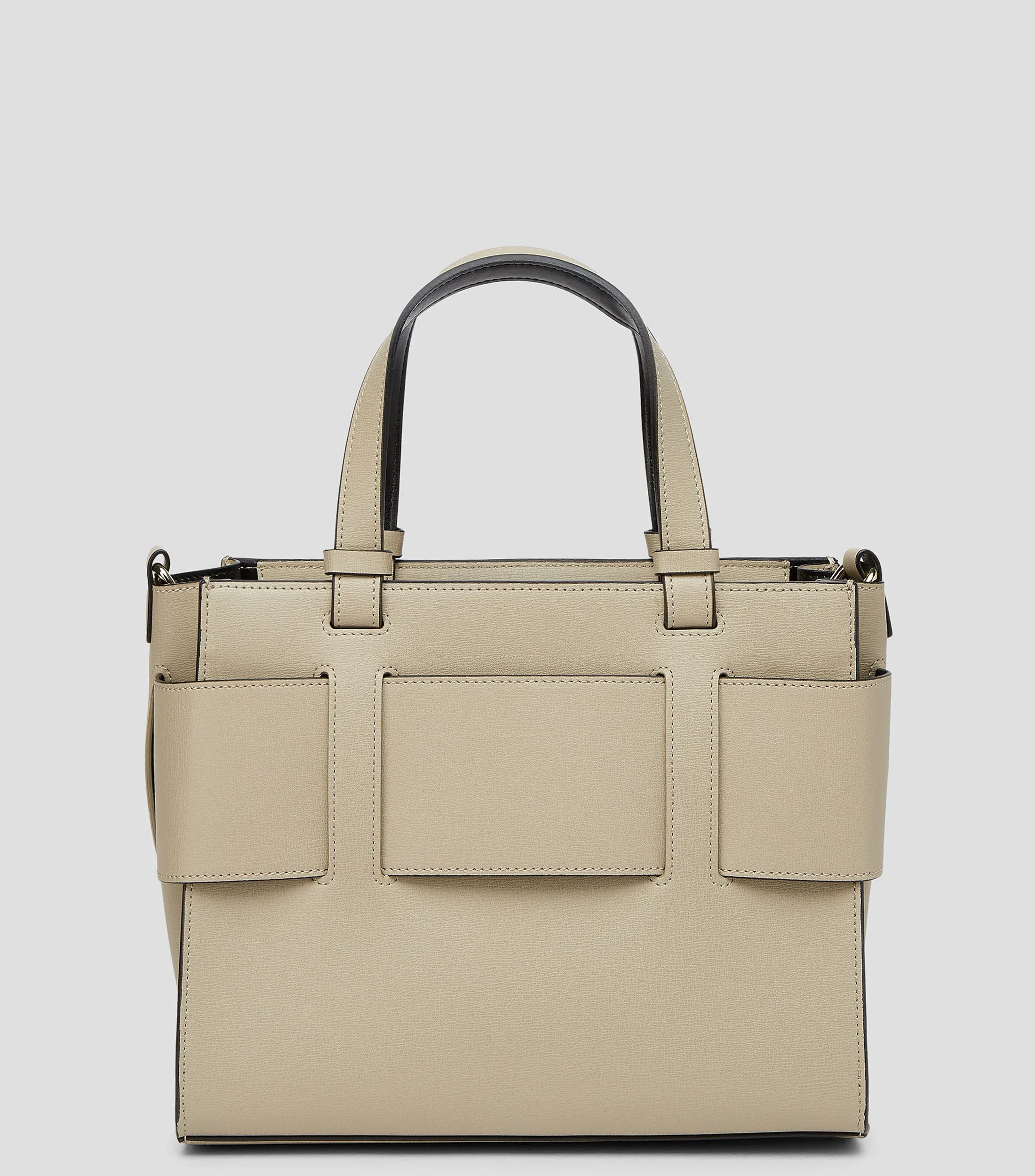 Armani Exchange Bolso tote beige liso Mujer