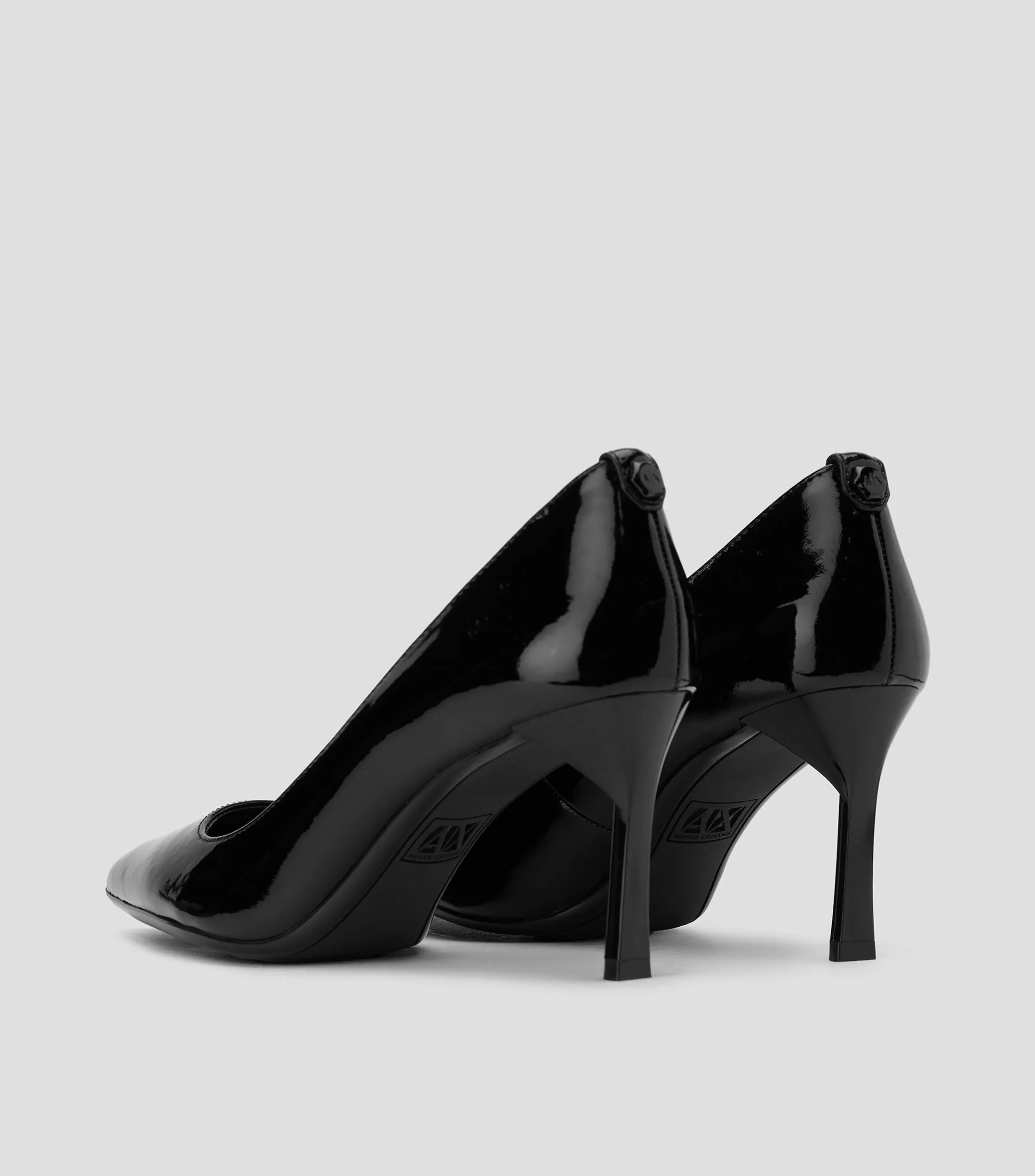 Armani Exchange Zapatillas Pump Decollete con tacón medio de aguja Mujer