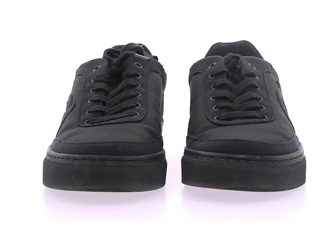 Autre Marque NO FIRMA / Zapatillas sin firmar T.UE 38 Cuero Azul marino 