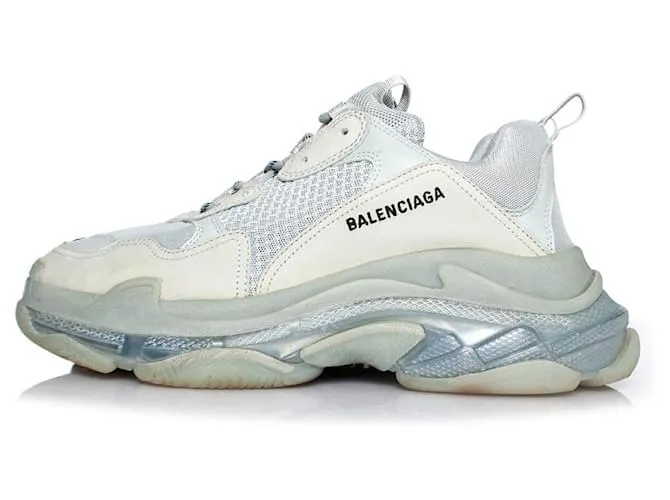 balenciaga, Zapatillas Triple S en gris 