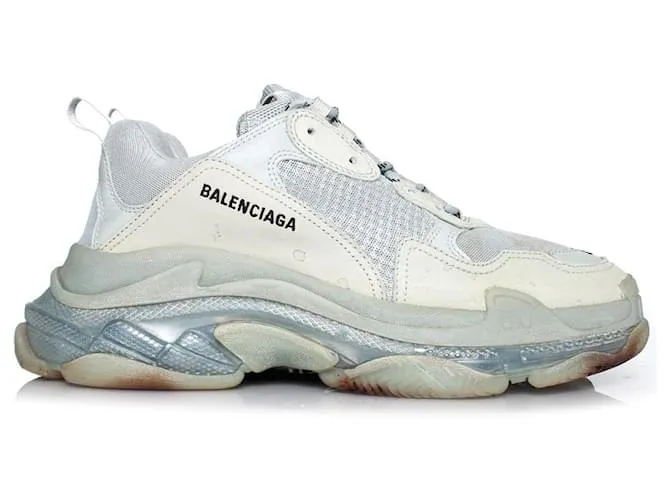 balenciaga, Zapatillas Triple S en gris 