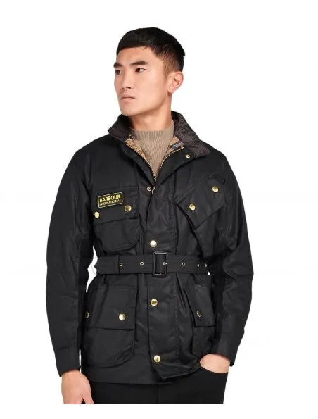 BARBOUR Chaqueta International Original Wax Hombre Black