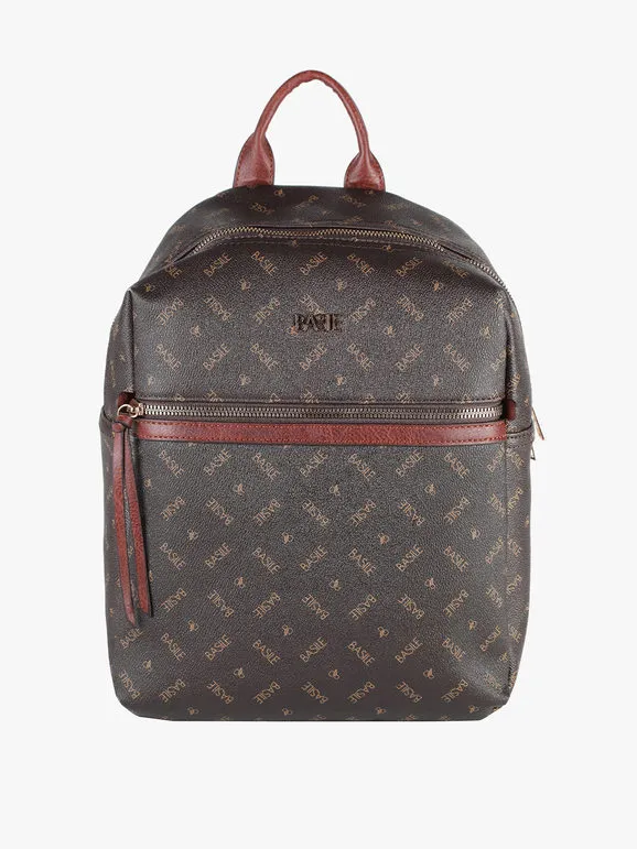 Basile Mochila de mujer con cremalleras.
