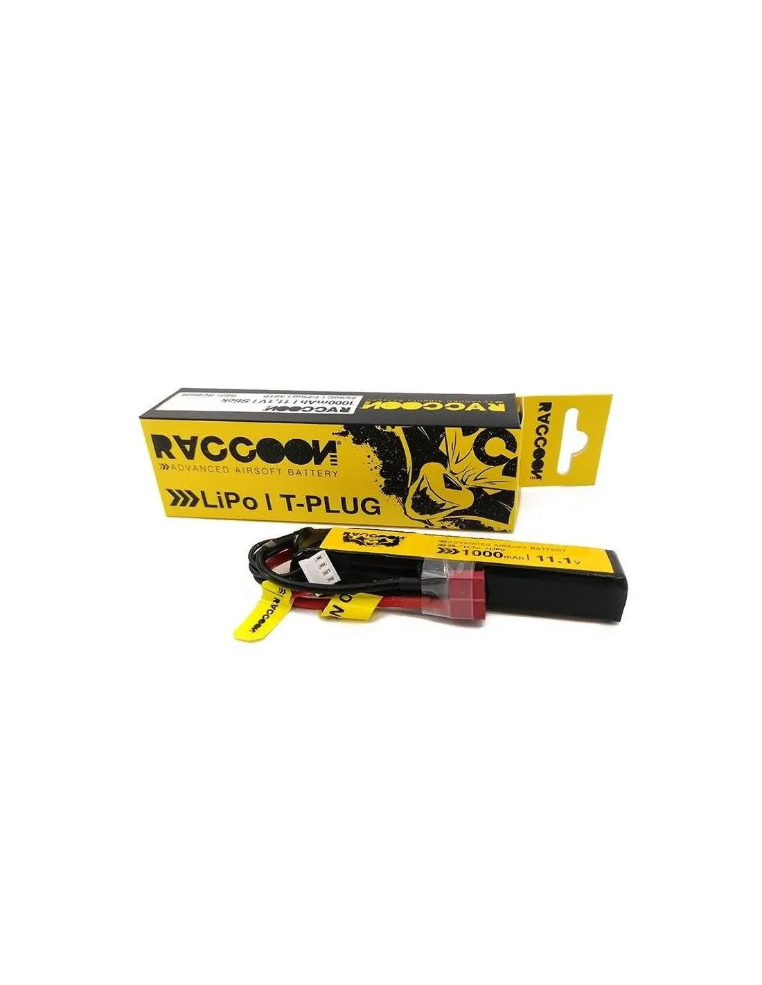 BATERIA RACCOON PRO  11.1V 1000MAH 25/50C STICK