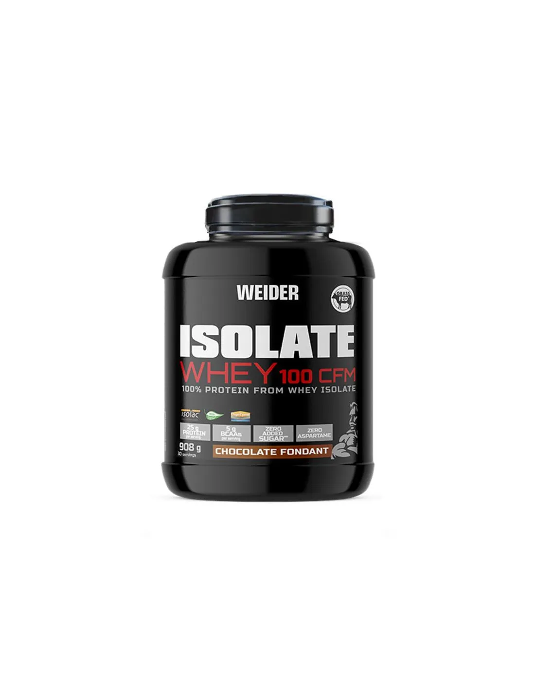 Batido de Nutrición Weider Isolate Whey 100 CFM Choco