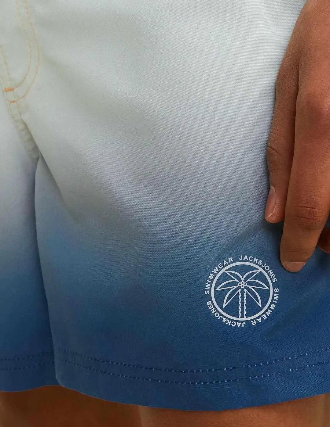 Bañador Jack&Jones Junior degradado tonos azules para niño