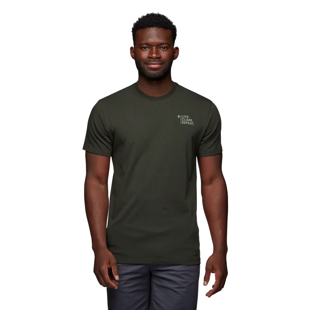 BD DESERT TO MOUNTAIN SS TEE   MEN'S CYPRESS