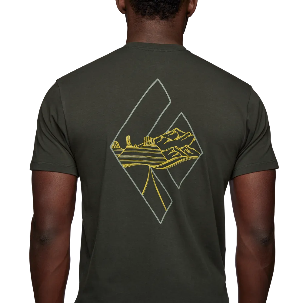 BD DESERT TO MOUNTAIN SS TEE   MEN'S CYPRESS