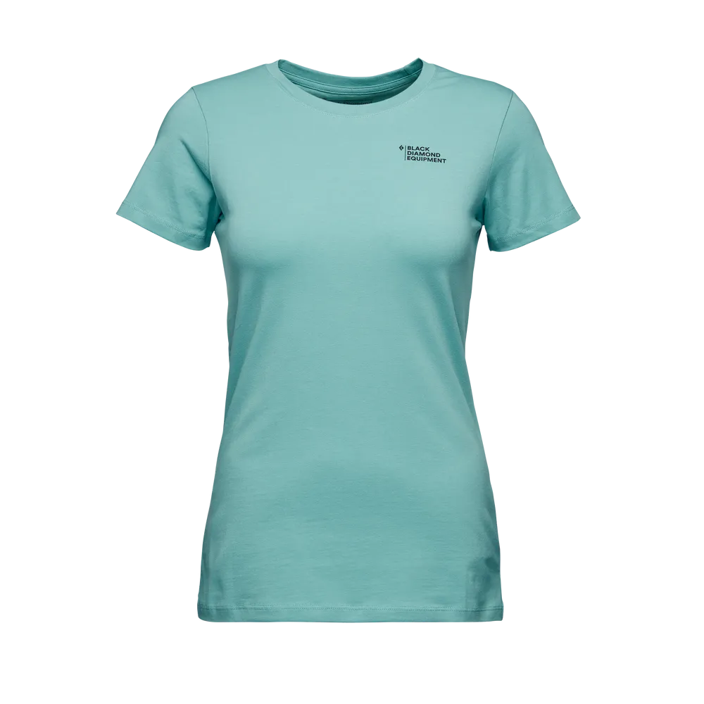 BD DESERT TO MOUNTAIN TEE  WOMEN'S COASTAL BLUE