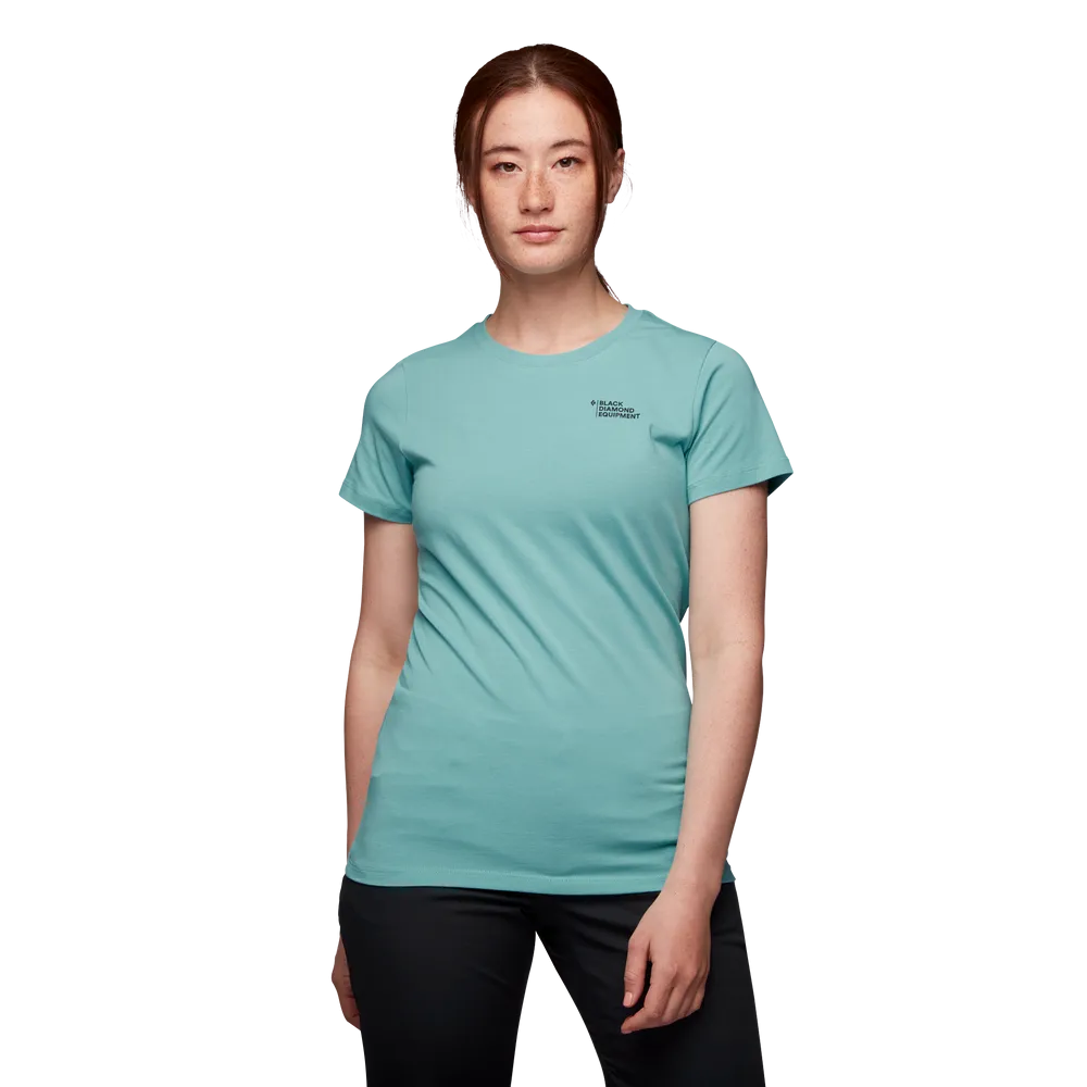 BD DESERT TO MOUNTAIN TEE  WOMEN'S COASTAL BLUE