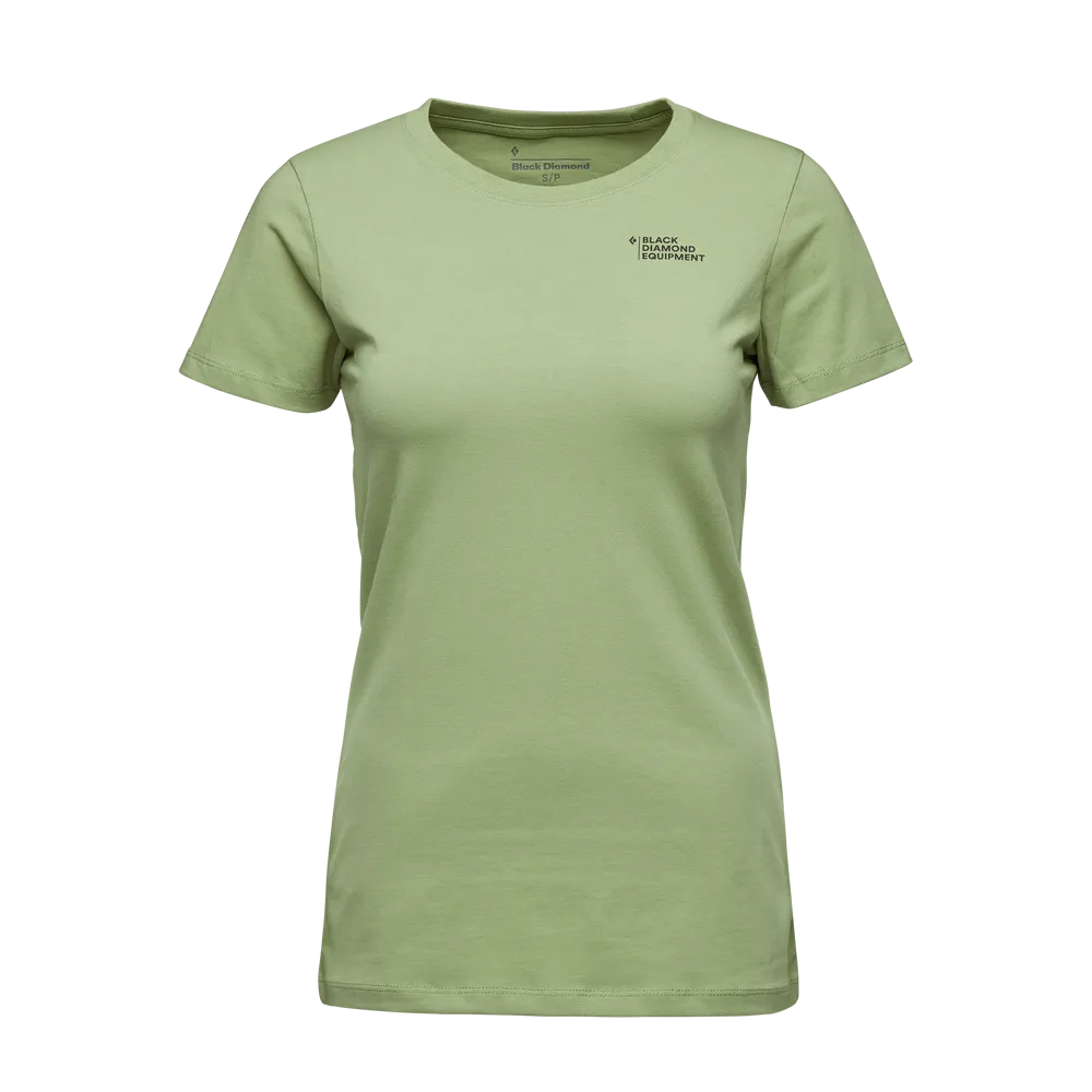 BD DESERT TO MOUNTAIN TEE  WOMEN'S GREEN TEA