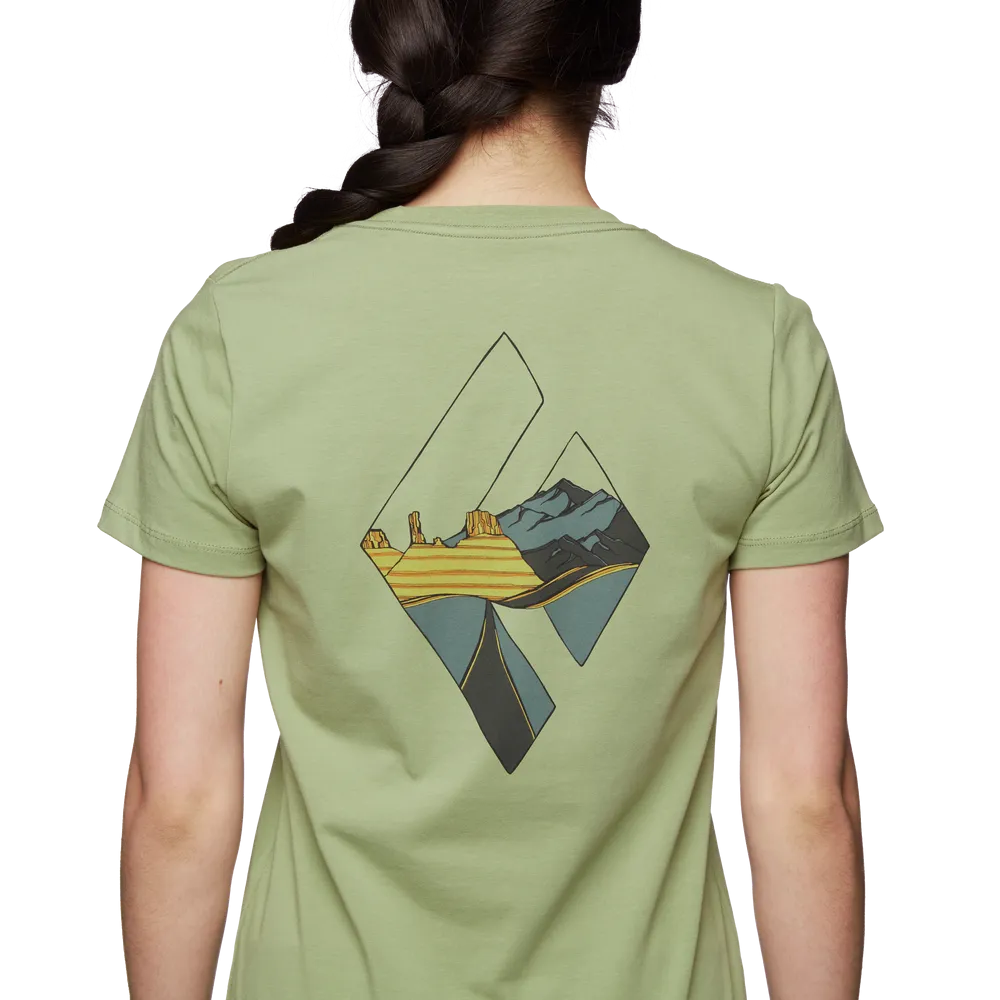BD DESERT TO MOUNTAIN TEE  WOMEN'S GREEN TEA