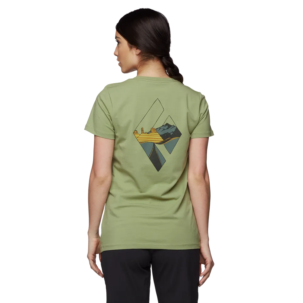 BD DESERT TO MOUNTAIN TEE  WOMEN'S GREEN TEA