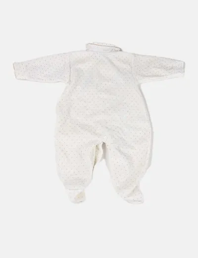 Bera Pijama blanco de lunares