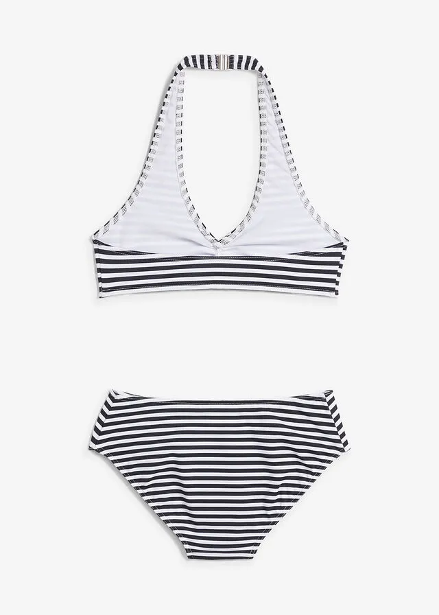BIKINI (2 PIEZAS) NEGROBLANCO, RAYAS VERTICALES