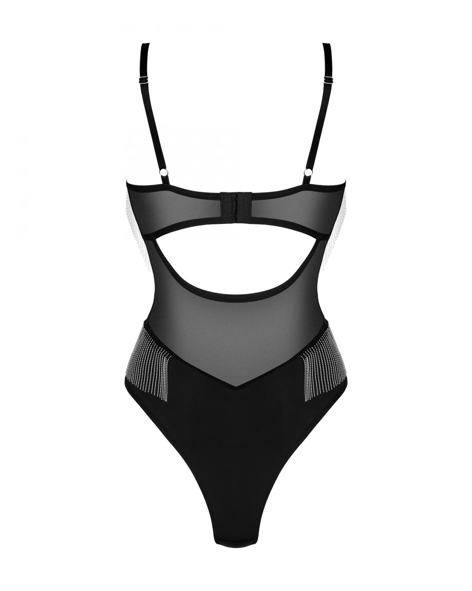 Body lleno de atractivo sexual negro
