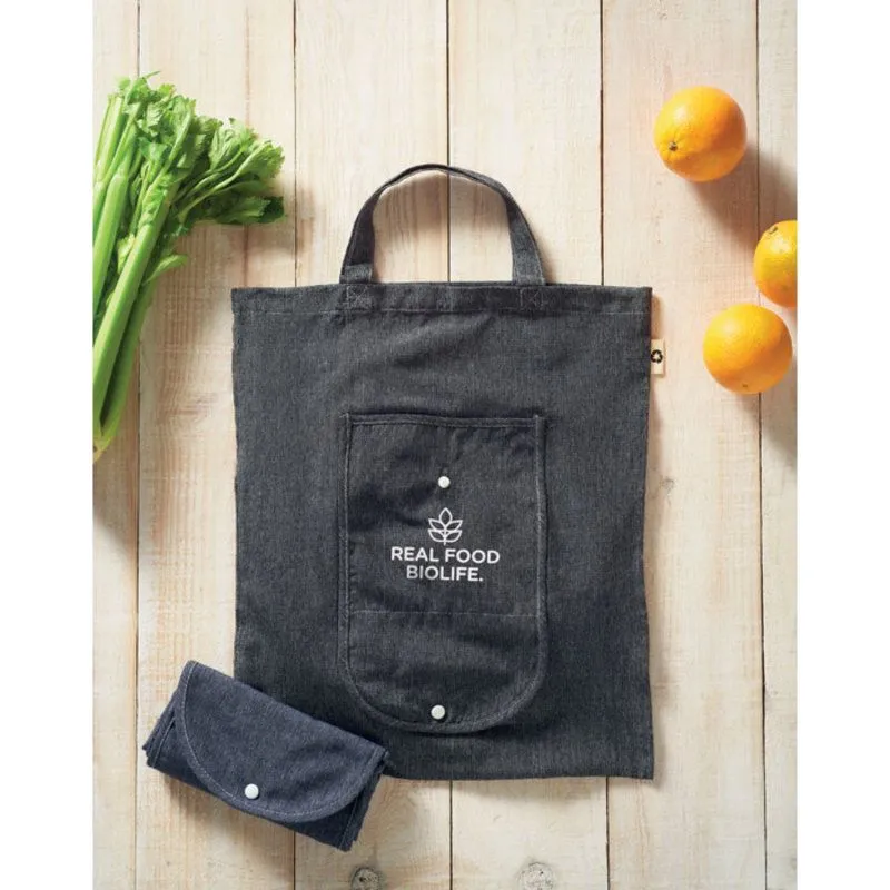 Bolsa de la compra con logo plegable Duofold