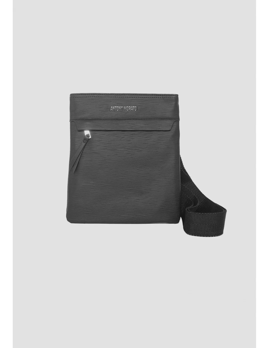 Bolso bandolera piel sintética con efecto de grano de palma Antony Morato