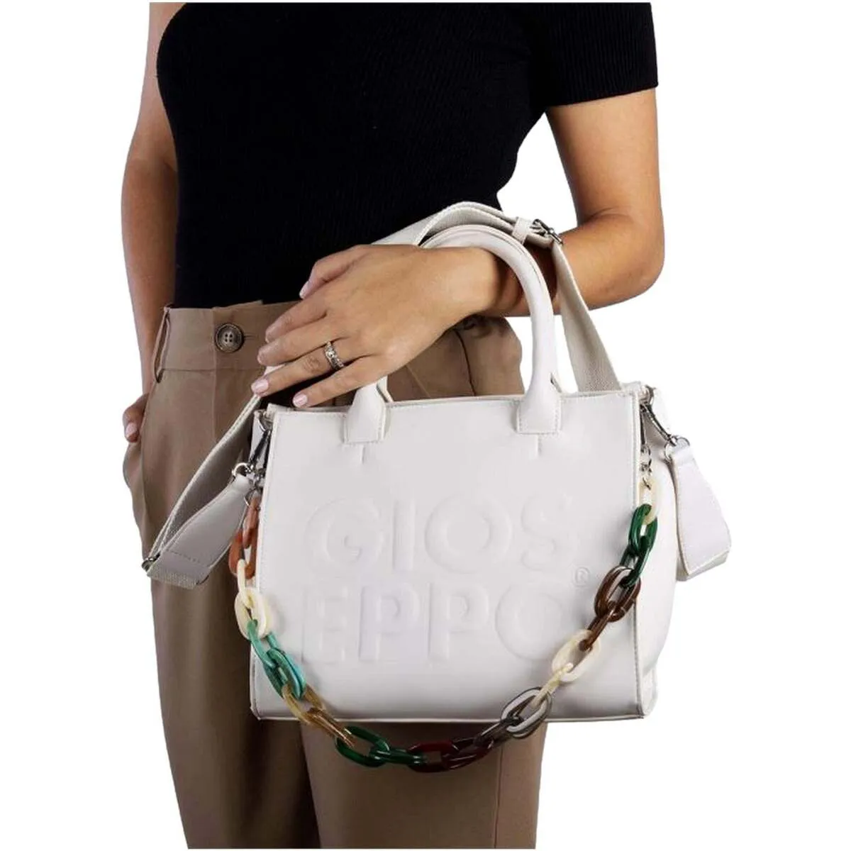 BOLSO CON ASAS Y BANDOLERA LANEAST  72157