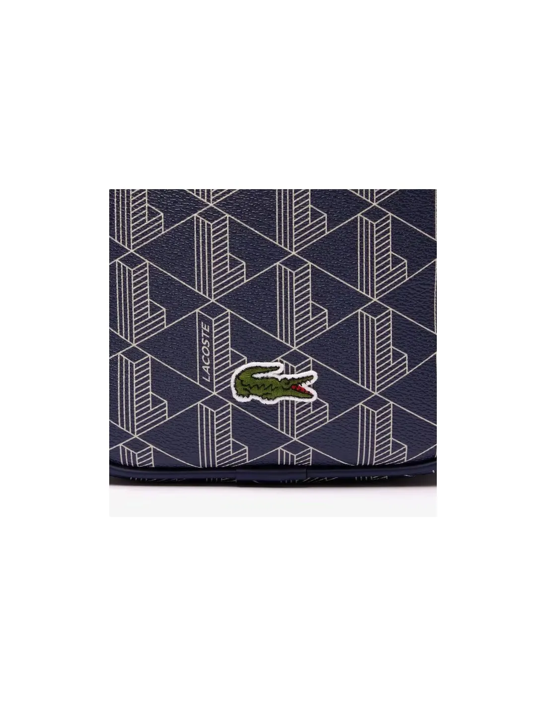 Bolso de hombro vertical The Blend con llavero de Lacoste