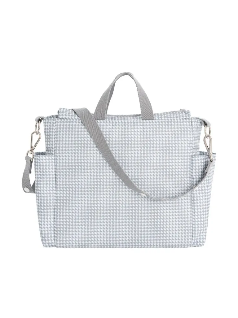 BOLSO MATERNAL PACK WINDSORD GRIS 16x43x37 CM