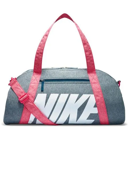bolso nike gris/rosa mujer