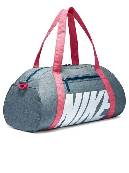 bolso nike gris/rosa mujer