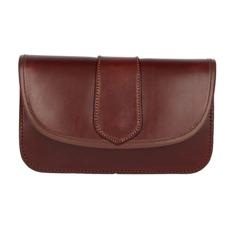 Bolso rociero cuero liso