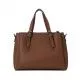 Bolso Xti 086636 con asas y tira regulable en marrón