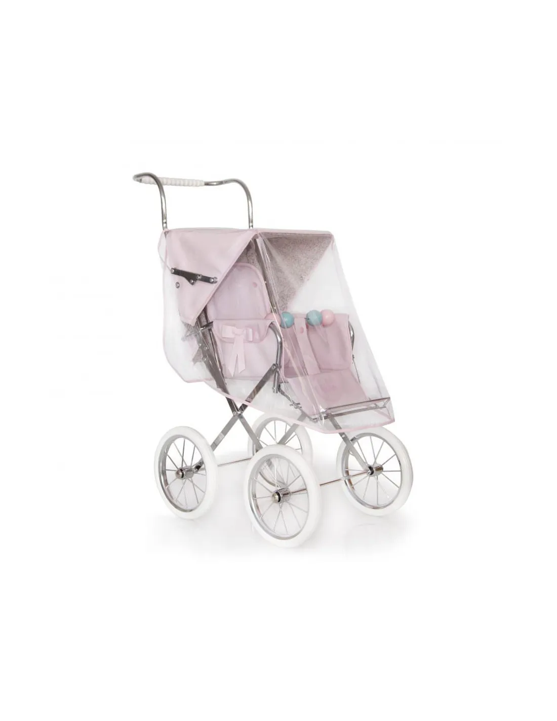 Burbuja rosa bebé para silla muñecas de Bebelux