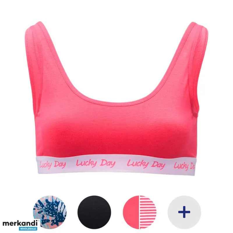 Bustier de verano para mujer y 2 calzoncillos hipster