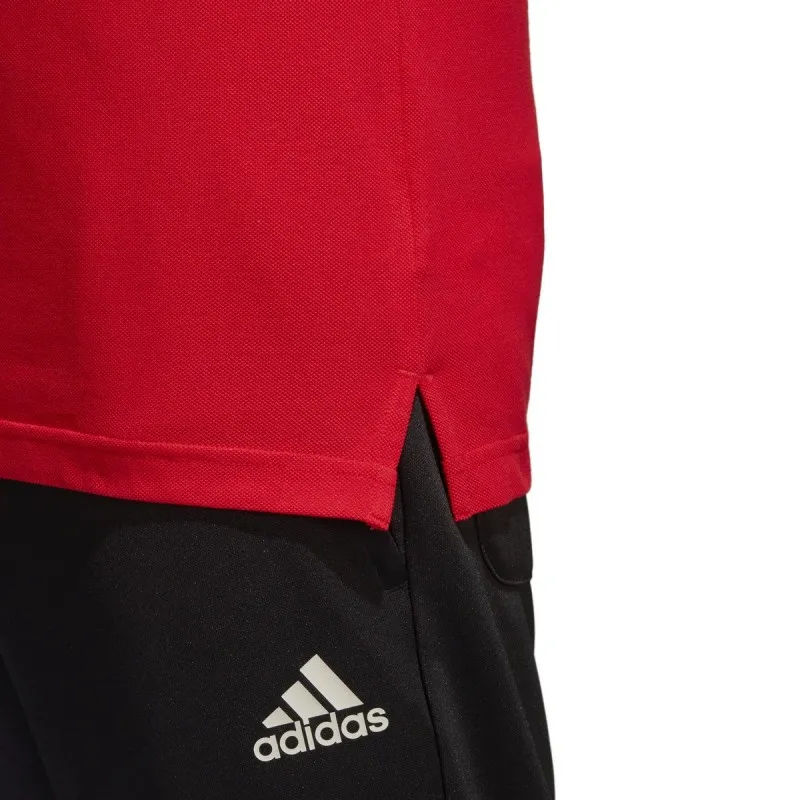 Bélgica polo 3S rojo 2018/19 Adidas