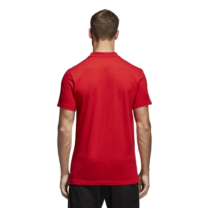 Bélgica polo 3S rojo 2018/19 Adidas