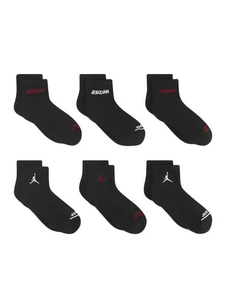 Calcetines Jordan Legend Ankle Negro para niña y niño