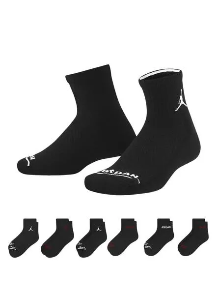 Calcetines Jordan Legend Ankle Negro para niña y niño