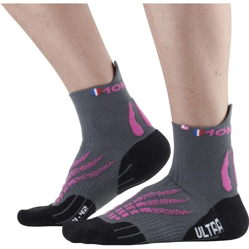 Calcetines Trail/Running Monnet Run Ultra (GREY PINK)